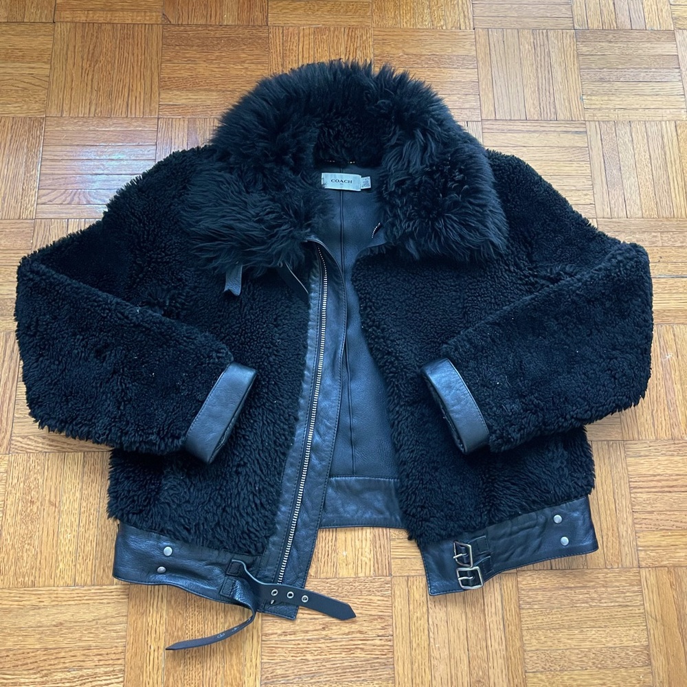 Coach 1941 Shearling Aviator Jacket 😎